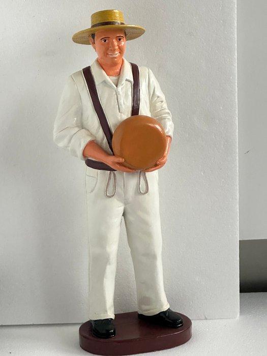 Beeld, XL Winkel Display Kaasboer Reclame Beeld / H 65cm -, Antiquités & Art, Curiosités & Brocante