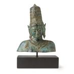 sculptuur, NO RESERVE PRICE - Parvati Statue on Stand -