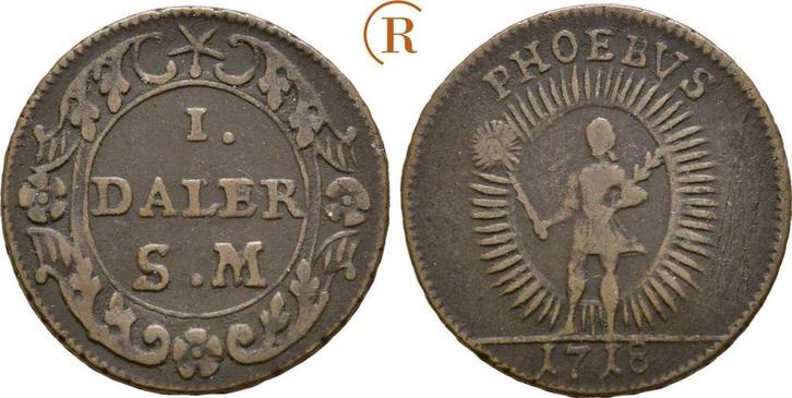 Notdaler Phoebvs Schweden: Karl Xii, 1697-1718:, Postzegels en Munten, Munten | Europa | Niet-Euromunten, België, Verzenden