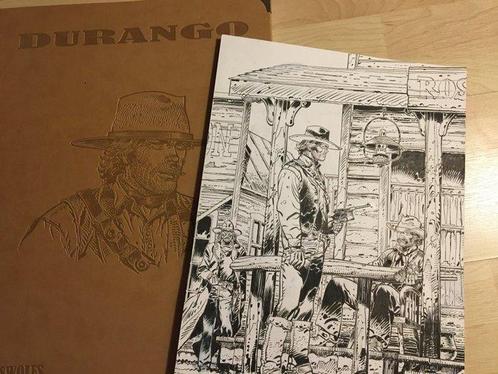 Girod, Thierry - Dessin original - Ex-libris - Durango -, Boeken, Stripverhalen