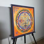 Painting of Tibetan Tradition - Mandala Kalachakra - Journey, Antiek en Kunst