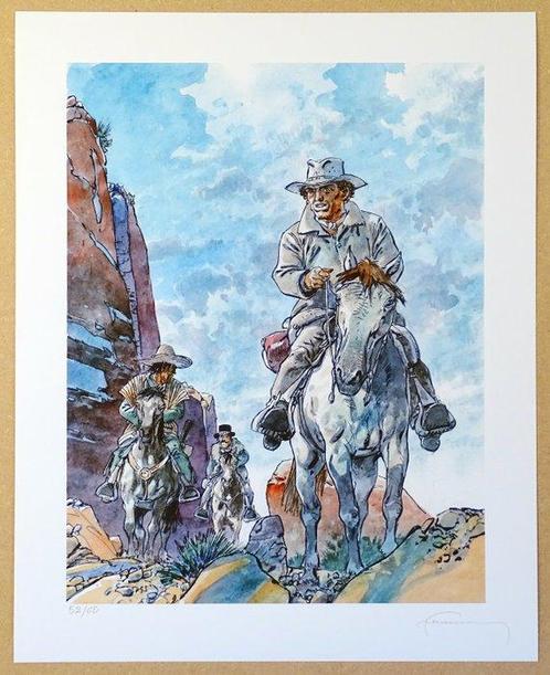 Hermann - 1 Pigmentafdruk - Comanche Red Dust, Boeken, Strips | Comics