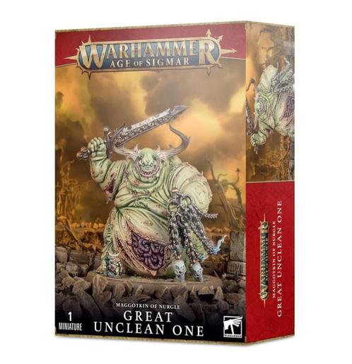 Maggotkin of Nurgle Great unclean one (Warhammer Age of, Hobby en Vrije tijd, Wargaming, Ophalen of Verzenden