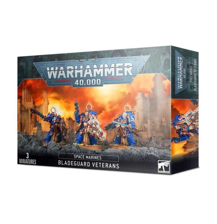 Warhammer 40,000 Space Marines Bladeguard veterans, Hobby & Loisirs créatifs, Wargaming, Enlèvement ou Envoi
