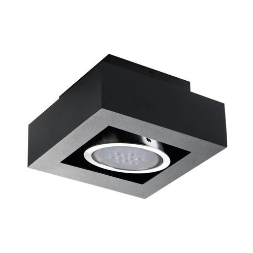 Kanlux - Moderne grote AR111 - ES111 plafondspot zwart, Huis en Inrichting, Lampen | Plafondlampen, Nieuw, Metaal, Verzenden