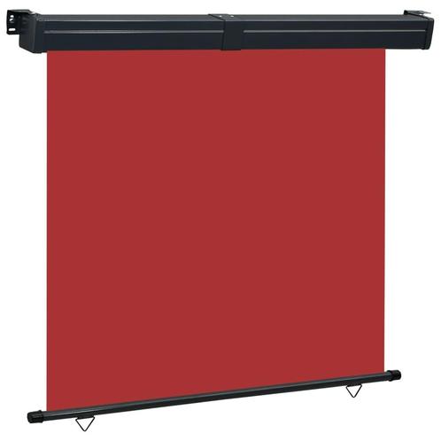 vidaXL Balkonscherm 175x250 cm rood, Tuin en Terras, Parasols, Nieuw, Verzenden