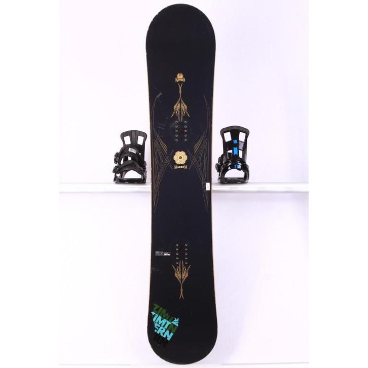 161 snowboard NITRO MAGNUM WIDE, Black/gold, CAMBER, Sport en Fitness, Snowboarden, Verzenden