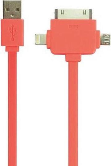 Tweedekans | 3-In-1 Usb 2.0-Laad-/Synchronisatiekabel beschikbaar voor biedingen