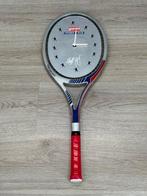 Wandklok - Tennisracket klok met signatuur Steffi Graf -