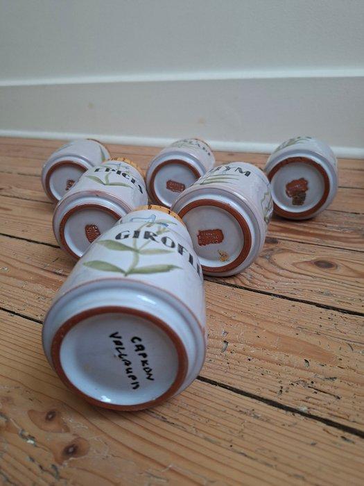 Roger Capron - Vaas (6) - Keramiek, Antiquités & Art, Antiquités | Verre & Cristal