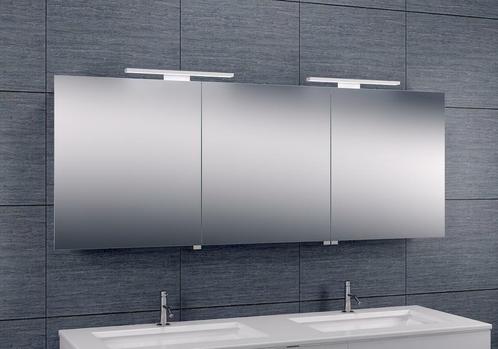 Sanifun Duo-Led spiegelkast Alejandra 1600 x 600, Huis en Inrichting, Badkamer | Badkamermeubels