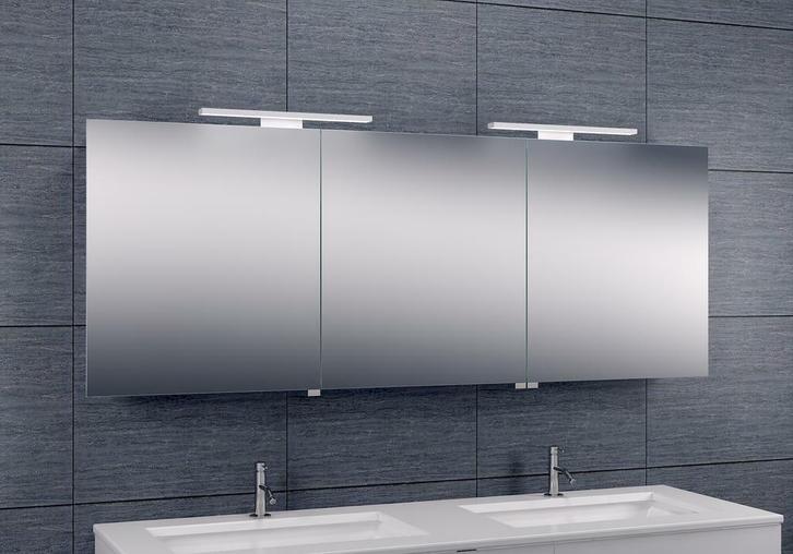Sanifun Duo-Led spiegelkast Alejandra 1600 x 600, Huis en Inrichting, Badkamer | Badkamermeubels