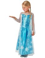Elsa verkleed jurk uit de film Frozen voor meisjes, Hobby en Vrije tijd, Ophalen of Verzenden, Nieuw