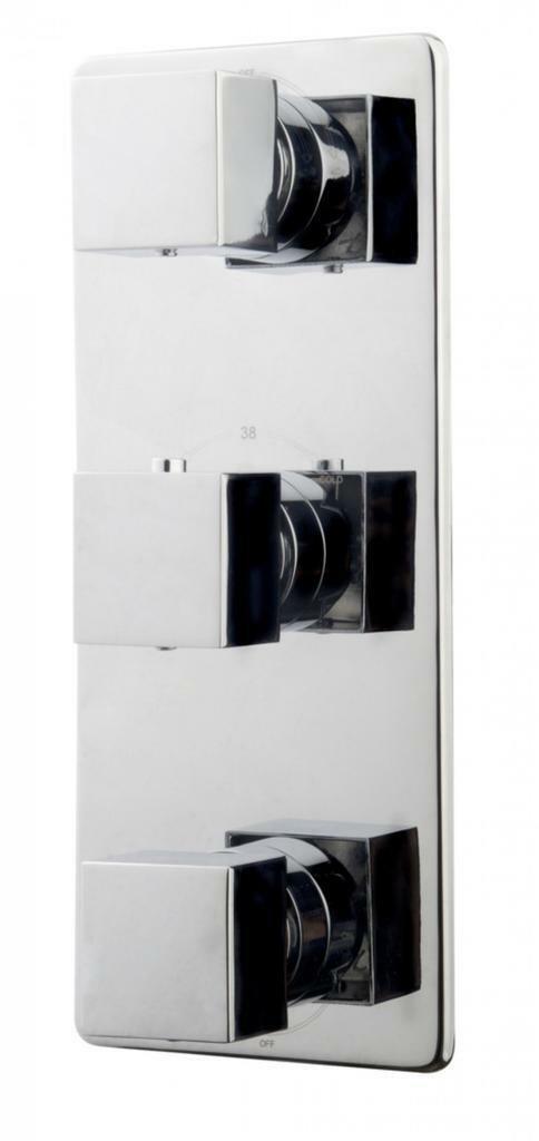 Sanifun afbouwplaat Hertz trio chroom, Doe-het-zelf en Bouw, Sanitair, Overige typen