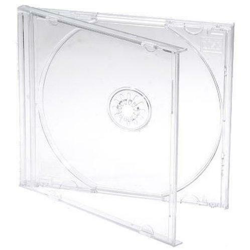 Jewel Case 1 cd Transparant 10 stuks, Computers en Software, Beschrijfbare discs, Verzenden
