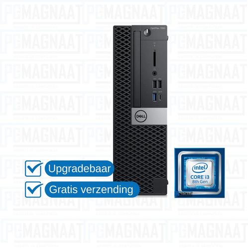 Dell Optiplex 7060 i3-8100 SFF 8GB 256GB NVMe windows 10/11, Computers en Software, Desktop Pc's, 3 tot 4 Ghz, SSD, Zo goed als nieuw