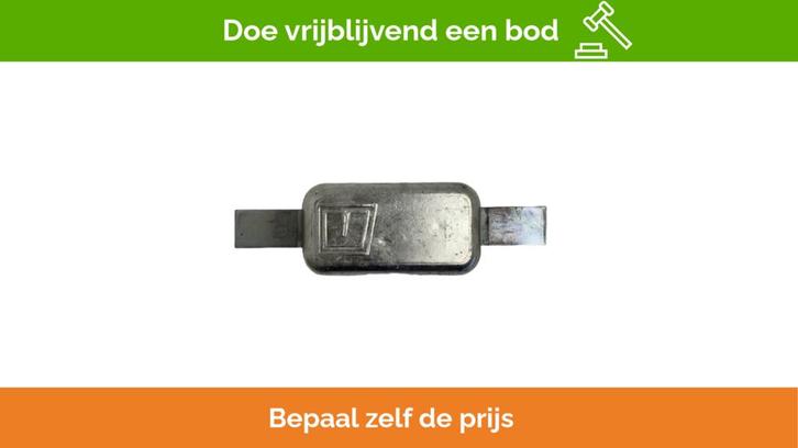 Bieden: Vetus Weld-On Aluminium Hull Anode Kit 0.36 KG - WO, Sports nautiques & Bateaux, Accessoires navigation, Enlèvement ou Envoi