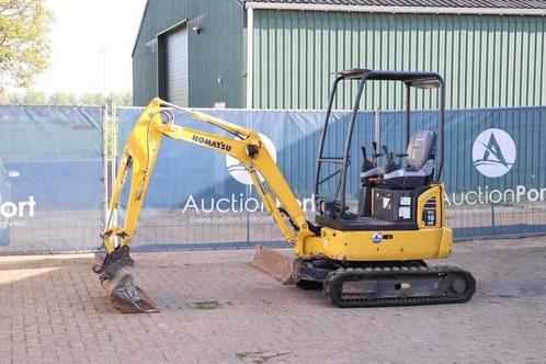 Veiling: Minigraver Komatsu PC18MR-3 Diesel 2020, Zakelijke goederen, Machines en Bouw | Kranen en Graafmachines, Ophalen