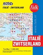 Italie - Zwitserland / Routiq patent wegenkaarten Falk, Verzenden, Gelezen, Falk