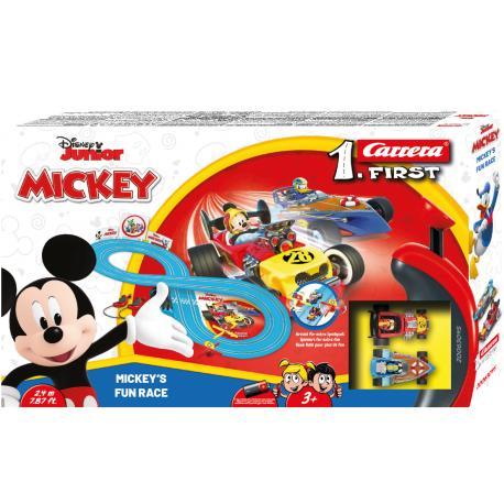 Carrera First Racebaan - Mickeys Fun Race - 63045, Kinderen en Baby's, Speelgoed | Racebanen, Verzenden