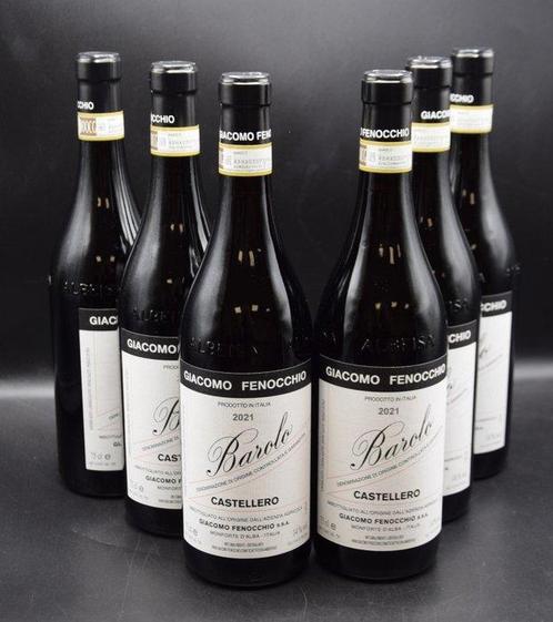 2021 Giacomo Fenocchio Castellero - Barolo DOCG - 6, Verzamelen, Wijnen