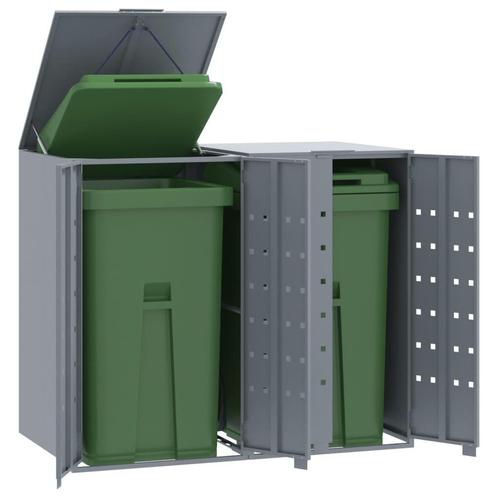vidaXL Containerberging voor 2 containers 138x79x117 cm, Doe-het-zelf en Bouw, Containers, Verzenden