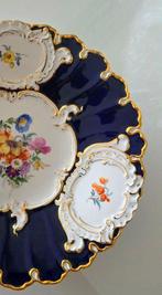 Meissen - Tafelservies - Hand-painted Floral Bouquet, Cobalt, Antiek en Kunst