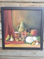 Rinus Manschot (XXI) - Stilleven met vaas en bloemkolen