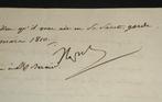 Signé ; Napoléon Bonaparte [de sa main] - Exceptionnelle, Verzamelen, Nieuw