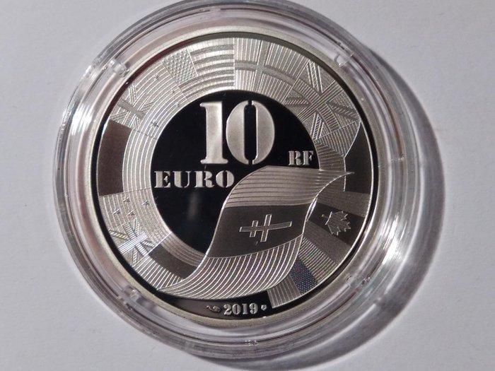 France. 10 Euro 2019 D-Day Proof (Sans Prix de Réserve), Postzegels en Munten, Munten | Europa | Euromunten