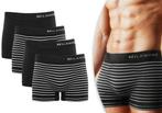 Tweedekans | Milanoro - 4 naadloze boxershorts - Zwart /, Kleding | Heren, Ophalen of Verzenden
