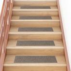 vidaXL Trapmatten zelfklevend 30 stuks 76x20 cm beige, Doe-het-zelf en Bouw, Verzenden, Nieuw