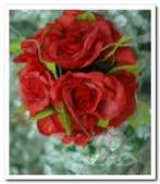 Bloemenbal pomander roseball rood nr 11 roseb