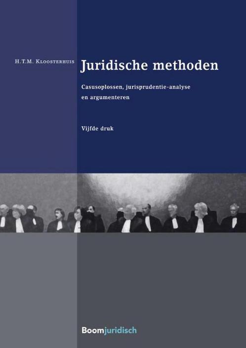 Juridische methoden / Boom Juridische studieboeken, Boeken, Wetenschap, Zo goed als nieuw, Verzenden