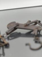 Ponterstok - Koper, IJzer - Balans met sleur, Antiek en Kunst