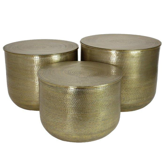 Set bijzettafels - Metaal, Antiek en Kunst, Kunst | Designobjecten