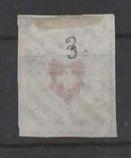Zwitserland 1850 - 2 1/2 Rp poste local type 3 oblitéré, Postzegels en Munten, Gestempeld