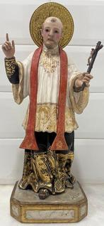 M.S.H. - sculptuur, San Vicente de Paúl - 53 cm - Hout,
