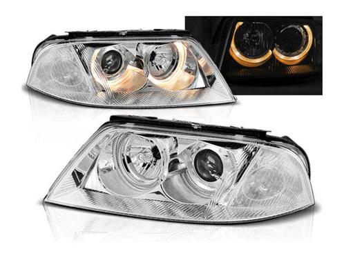 Angel Eyes koplampen Chrome geschikt voor VW Passat 3BG, Autos : Pièces & Accessoires, Éclairage, Envoi