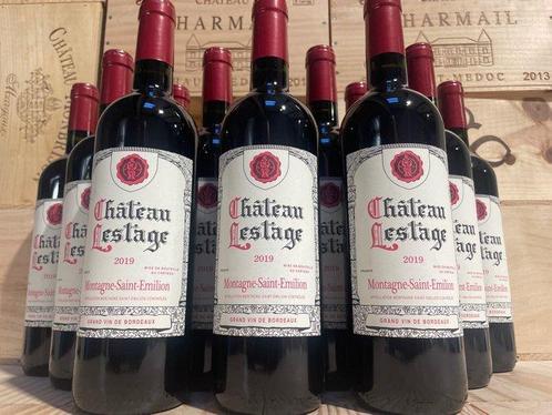 2019 Château Lestage - Saint-Émilion - 12 Flessen (0.75, Collections, Vins