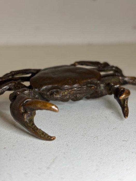 Statue, Krab - 0 mm - Bronze, Antiquités & Art, Curiosités & Brocante