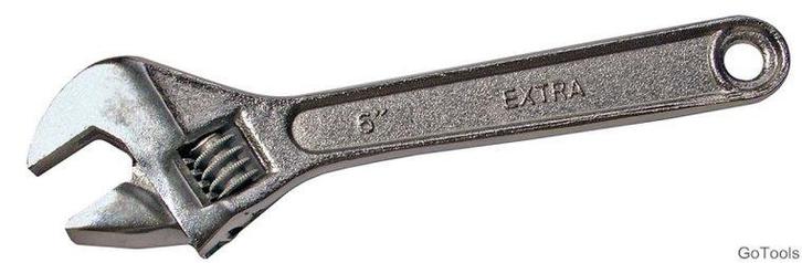 Verstelbare moersleutel 150 mm, 19 mm, Auto diversen, Autogereedschap, Verzenden