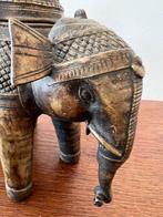 Beeld, Dhokra rituele olifant - tribal lost wax bronze -