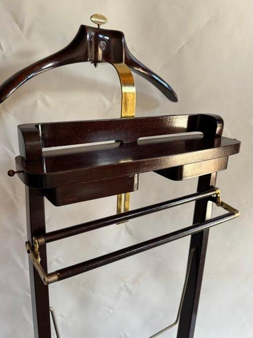 Fratelli Reguitti - Valet - Bois, Laiton - Mobilier exclusif, Antiek en Kunst, Curiosa en Brocante