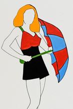 Marco Lodola (1955) - Pin-up con ombrellino