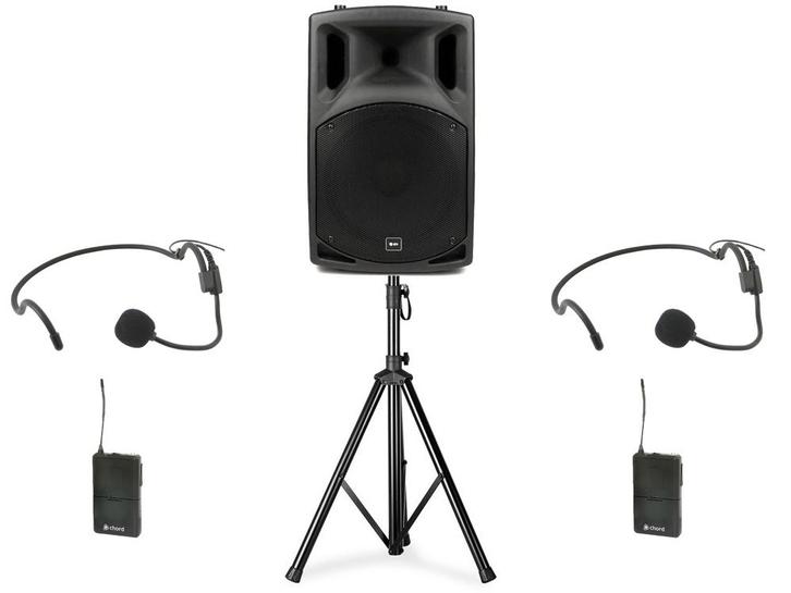 Qtx QX15PA-plus Sport Headset Bundel Mobiele Bluetooth PA, Muziek en Instrumenten, Microfoons