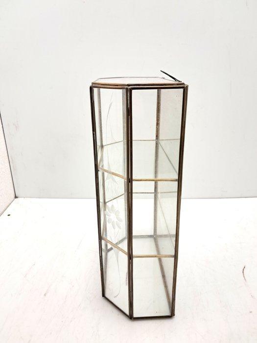 Vitrinekast - Messing, Antiek en Kunst, Curiosa en Brocante