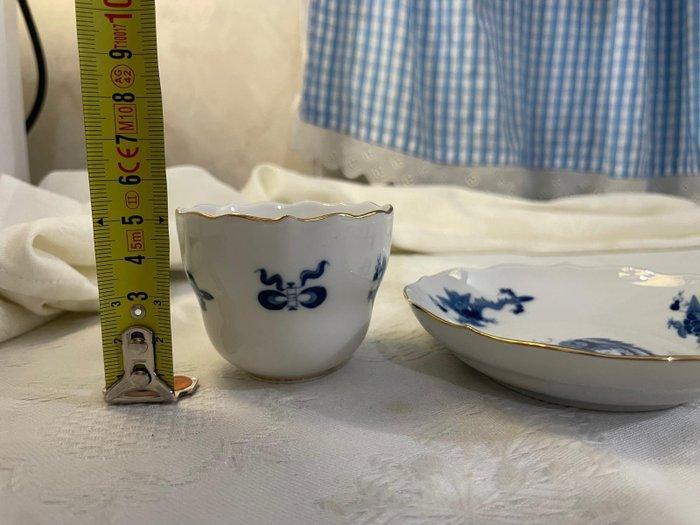 Meissen - Beker (2) - Porselein, Antiek en Kunst, Antiek | Meubels | Tafels