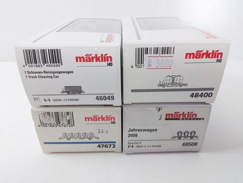 Märklin H0 - 46049/47672/48400/48508 - Train miniature (4) -, Hobby en Vrije tijd, Modeltreinen | H0