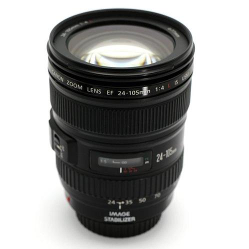 Canon EF 24-105mm f/4L IS USM zoomlens met EW-83H zonnekap, Audio, Tv en Foto, Fotocamera's Digitaal